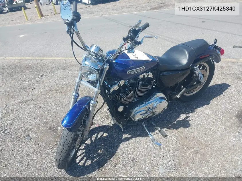2007 Harley-Davidson Xl1200 L VIN: 1HD1CX3127K425340 Lot: 45265656