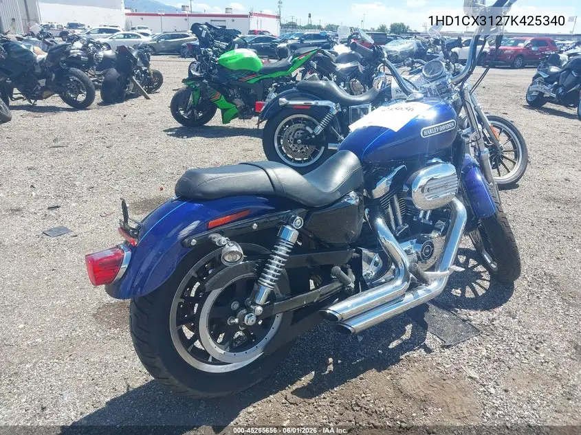 2007 Harley-Davidson Xl1200 L VIN: 1HD1CX3127K425340 Lot: 45265656