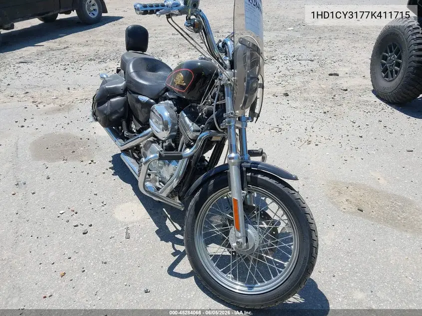 2007 Harley-Davidson Xl1200 50Th Anniversary VIN: 1HD1CY3177K411715 Lot: 45284066