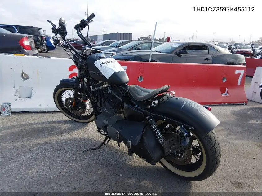 2007 Harley-Davidson Xl1200 N California VIN: 1HD1CZ3597K455112 Lot: 45498097