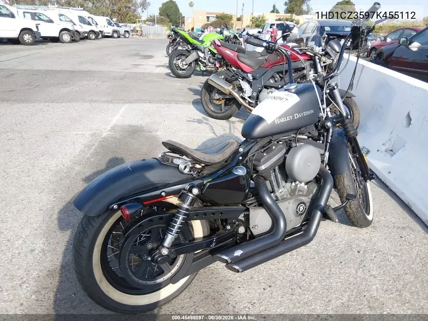 2007 Harley-Davidson Xl1200 N California VIN: 1HD1CZ3597K455112 Lot: 45498097