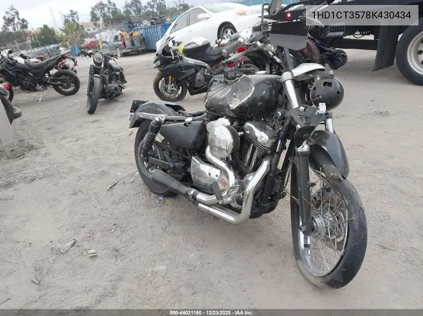 2008 Harley-Davidson Xl1200 C Anniversary VIN: 1HD1CT3578K430434 Lot: 44021160