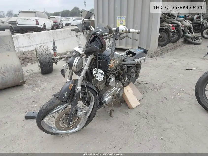 2008 Harley-Davidson Xl1200 C Anniversary VIN: 1HD1CT3578K430434 Lot: 44021160