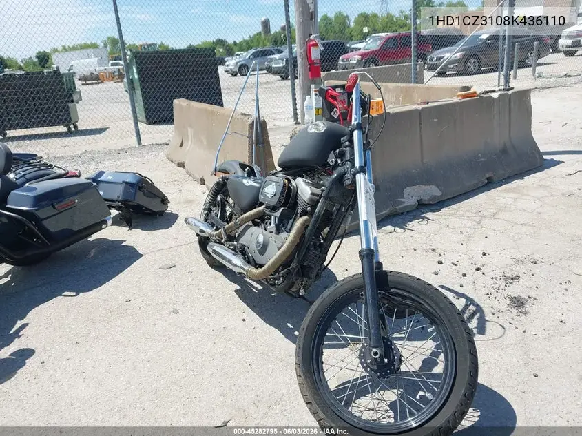 2008 Harley-Davidson Xl1200 N VIN: 1HD1CZ3108K436110 Lot: 45282795