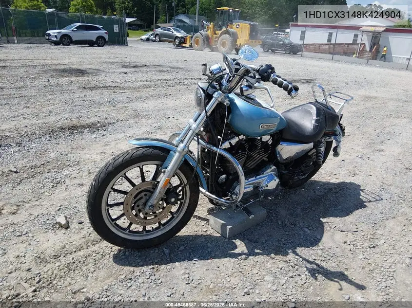 2008 Harley-Davidson Xl1200 L VIN: 1HD1CX3148K424904 Lot: 45468587