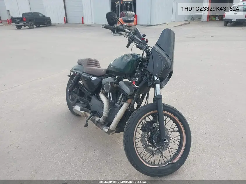 2009 Harley-Davidson Xl1200 N VIN: 1HD1CZ3329K431624 Lot: 44901106