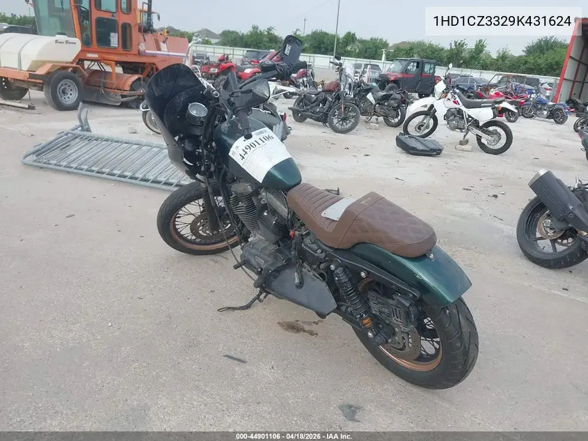 2009 Harley-Davidson Xl1200 N VIN: 1HD1CZ3329K431624 Lot: 44901106
