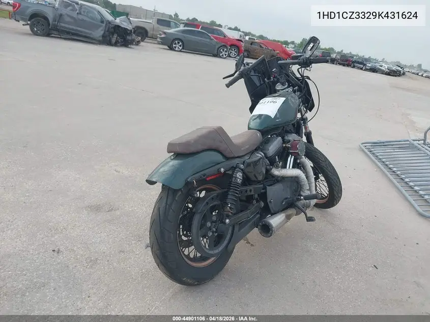 2009 Harley-Davidson Xl1200 N VIN: 1HD1CZ3329K431624 Lot: 44901106