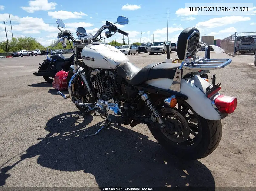 2009 Harley-Davidson Xl1200 L VIN: 1HD1CX3139K423521 Lot: 44957477