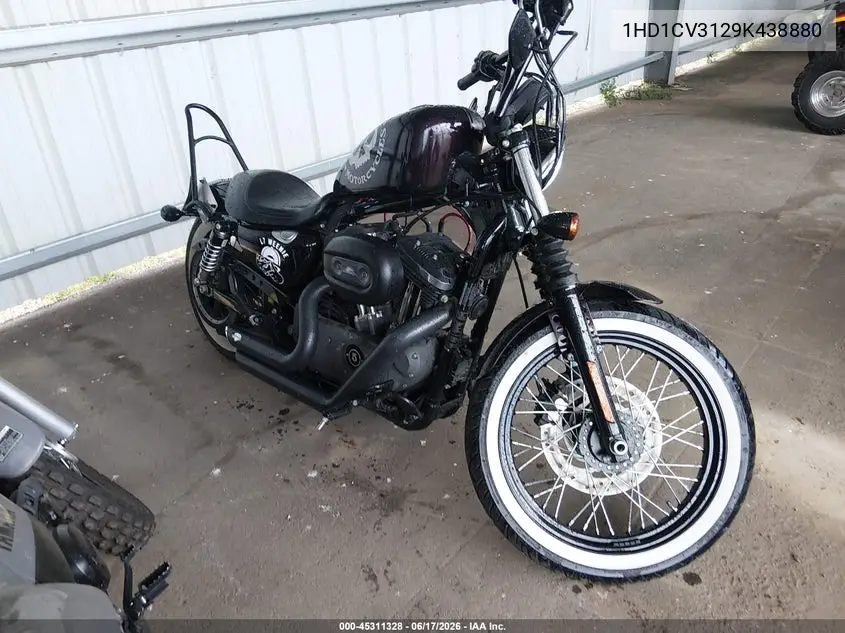 2009 Harley-Davidson Xl1200 N VIN: 1HD1CZ3129K438880 Lot: 45311328