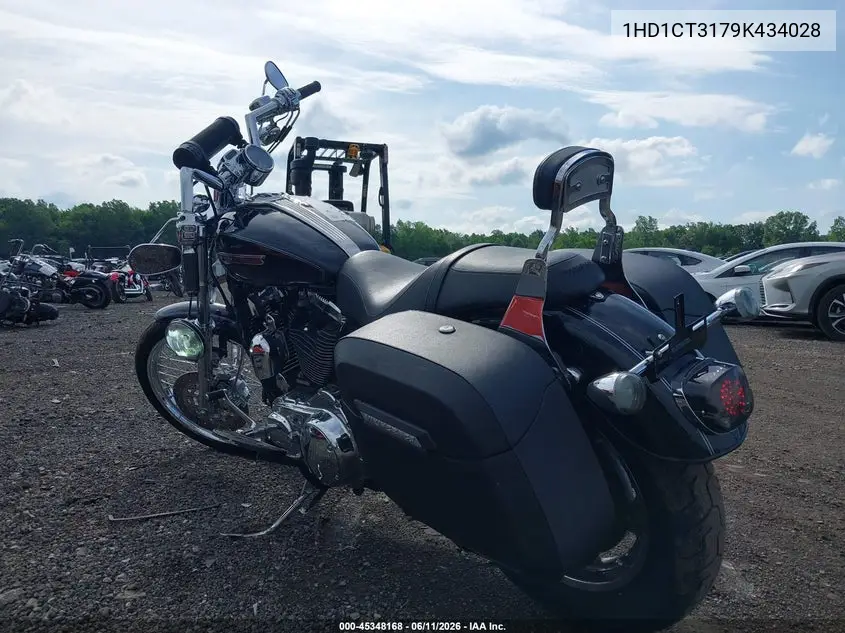 2009 Harley-Davidson Xl1200 C VIN: 1HD1CT3179K434028 Lot: 45348168
