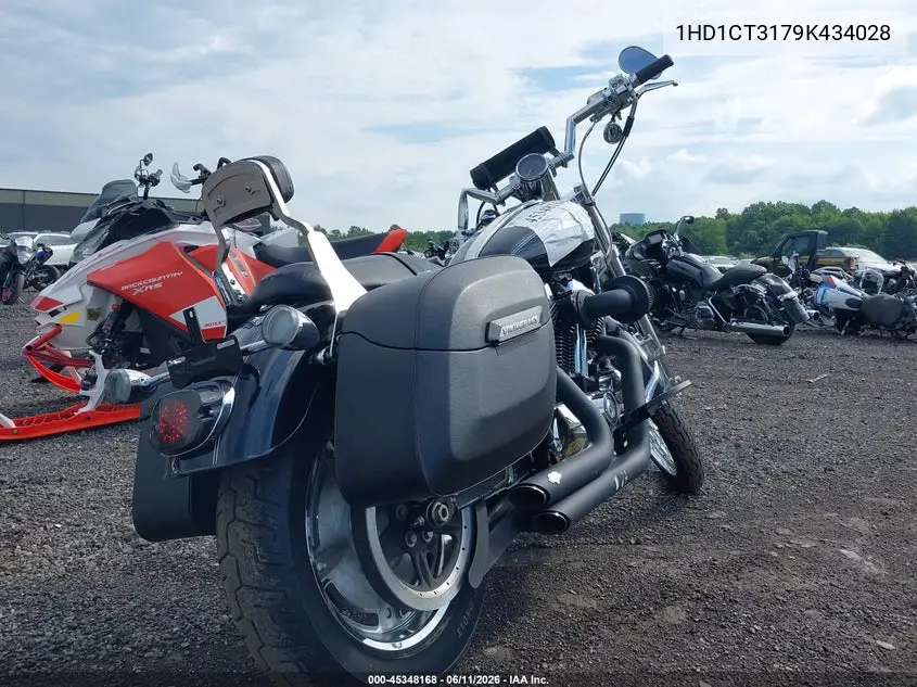 2009 Harley-Davidson Xl1200 C VIN: 1HD1CT3179K434028 Lot: 45348168