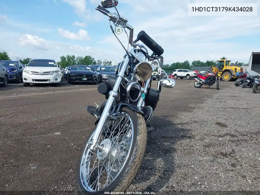 2009 Harley-Davidson Xl1200 C VIN: 1HD1CT3179K434028 Lot: 45348168