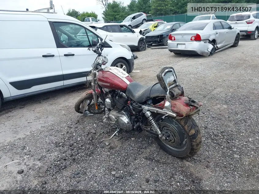 2009 Harley-Davidson Xl1200 C VIN: 1HD1CT3189K434507 Lot: 45472441