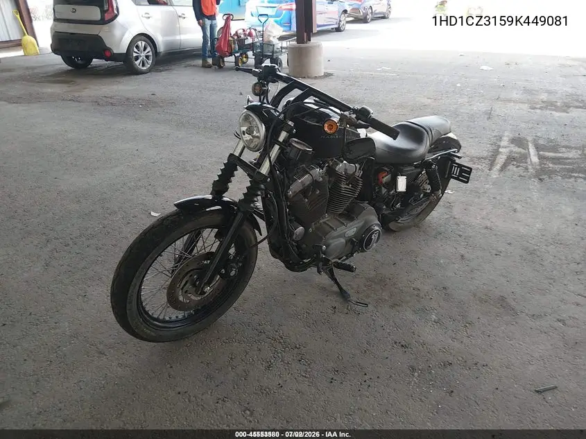 2009 Harley-Davidson Xl1200 N VIN: 1HD1CZ3159K449081 Lot: 45553580
