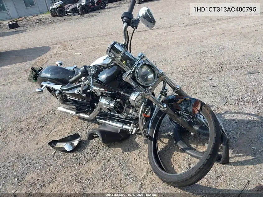 2010 Harley-Davidson Xl1200 C VIN: 1HD1CT313AC400795 Lot: 45648302
