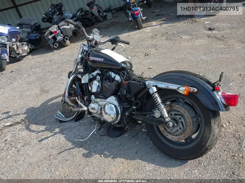 2010 Harley-Davidson Xl1200 C VIN: 1HD1CT313AC400795 Lot: 45648302