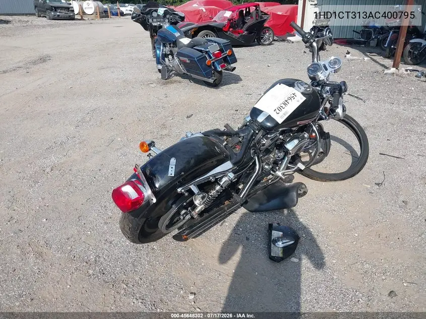 2010 Harley-Davidson Xl1200 C VIN: 1HD1CT313AC400795 Lot: 45648302