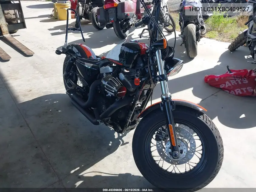 2011 Harley-Davidson Xl1200 X VIN: 1HD1LC31XBC409527 Lot: 45386606