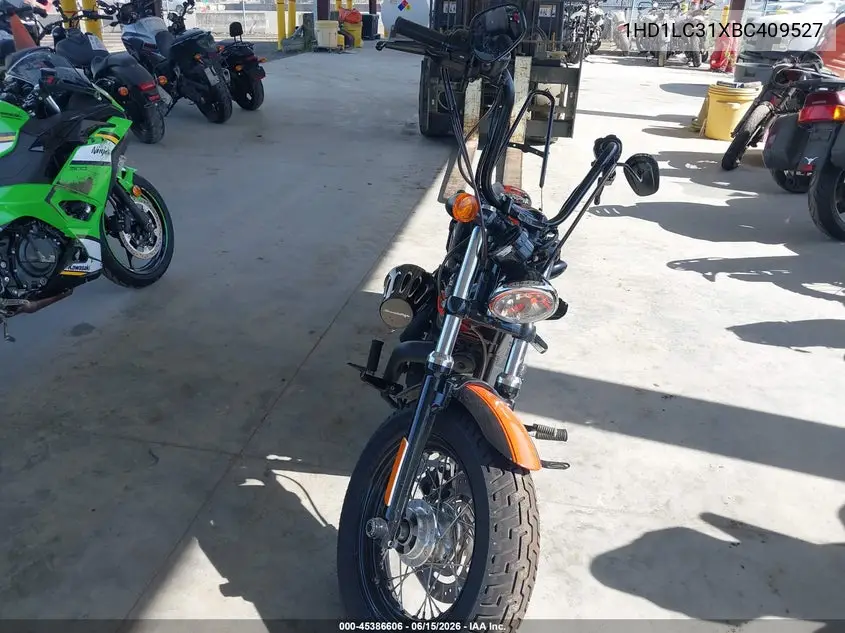 2011 Harley-Davidson Xl1200 X VIN: 1HD1LC31XBC409527 Lot: 45386606