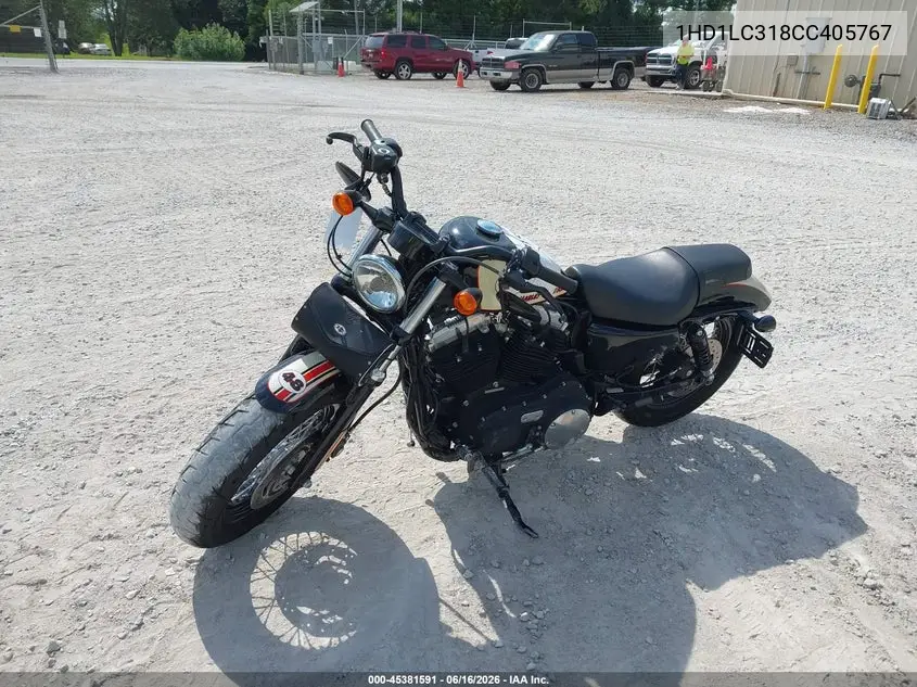 2012 Harley-Davidson Xl1200 Forty-Eight VIN: 1HD1LC318CC405767 Lot: 45381591