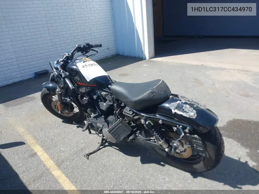 2012 Harley-Davidson Xl1200 Forty-Eight VIN: 1HD1LC317CC434970 Lot: 45385547