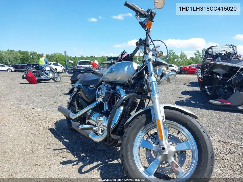 2012 Harley-Davidson Xl1200 Cp VIN: 1HD1LH318CC415020 Lot: 45405793