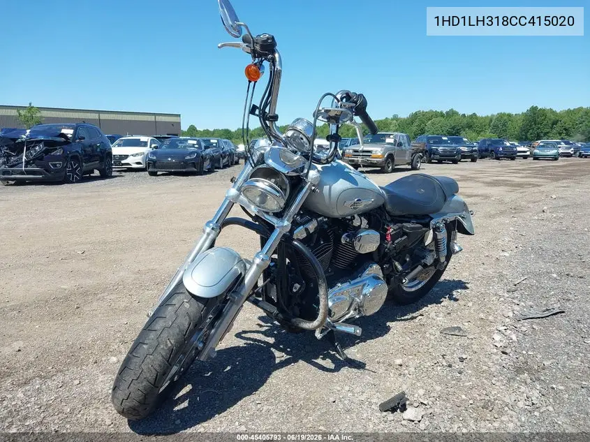 2012 Harley-Davidson Xl1200 Cp VIN: 1HD1LH318CC415020 Lot: 45405793