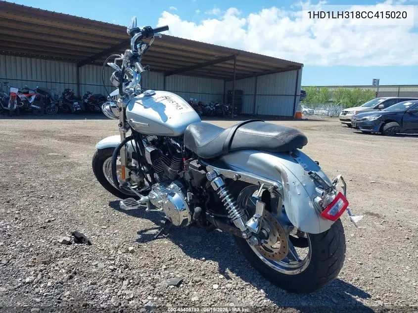 2012 Harley-Davidson Xl1200 Cp VIN: 1HD1LH318CC415020 Lot: 45405793