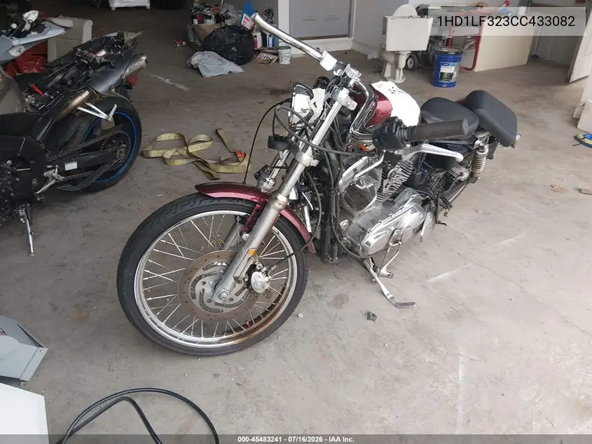 2012 Harley-Davidson Xl1200 V VIN: 1HD1LF323CC433082 Lot: 45483241