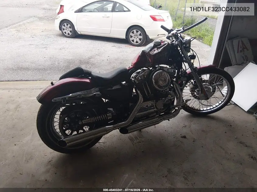 2012 Harley-Davidson Xl1200 V VIN: 1HD1LF323CC433082 Lot: 45483241