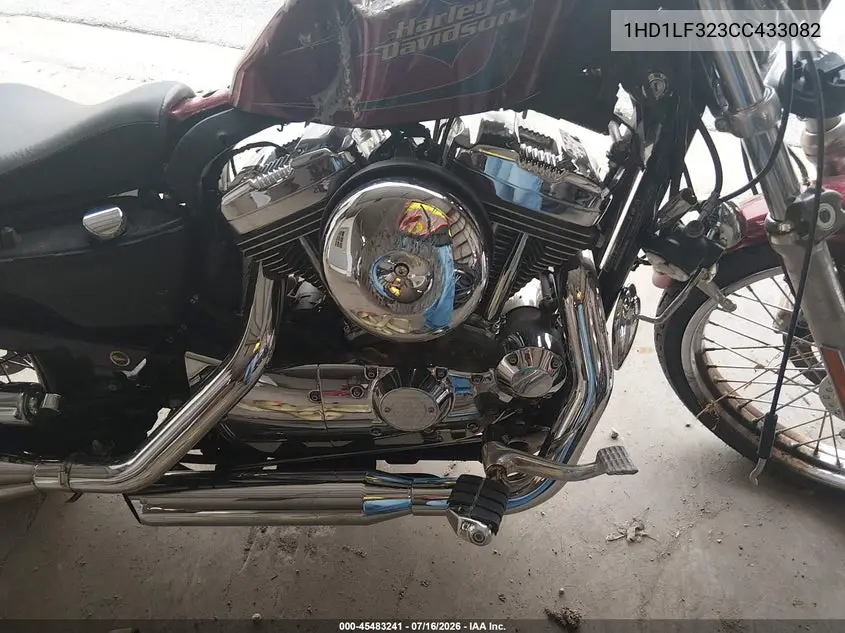 2012 Harley-Davidson Xl1200 V VIN: 1HD1LF323CC433082 Lot: 45483241