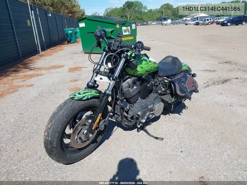 2014 Harley-Davidson Xl1200 Forty-Eight VIN: 1HD1LC314EC441586 Lot: 45277710