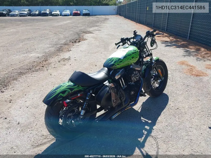 2014 Harley-Davidson Xl1200 Forty-Eight VIN: 1HD1LC314EC441586 Lot: 45277710