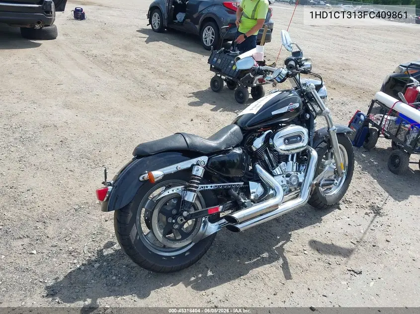 2015 Harley-Davidson Xl1200 C VIN: 1HD1CT313FC409861 Lot: 45318404