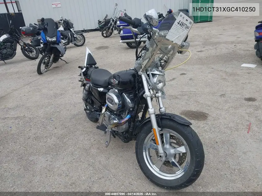 2016 Harley-Davidson Xl1200 C VIN: 1HD1CT31XGC410250 Lot: 44857095