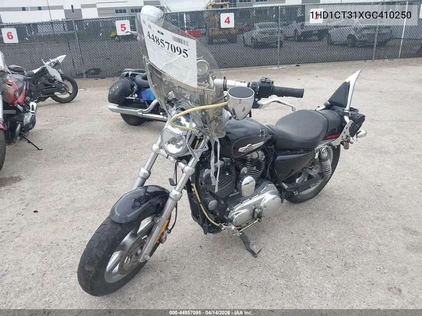 2016 Harley-Davidson Xl1200 C VIN: 1HD1CT31XGC410250 Lot: 44857095