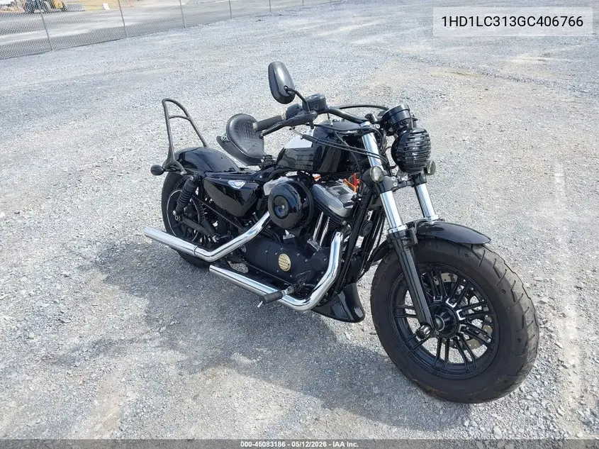 2016 Harley-Davidson Xl1200 Forty-Eight VIN: 1HD1LC313GC406766 Lot: 45083186