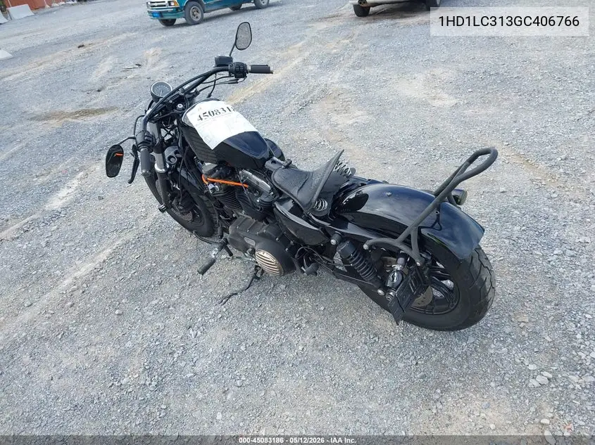 2016 Harley-Davidson Xl1200 Forty-Eight VIN: 1HD1LC313GC406766 Lot: 45083186
