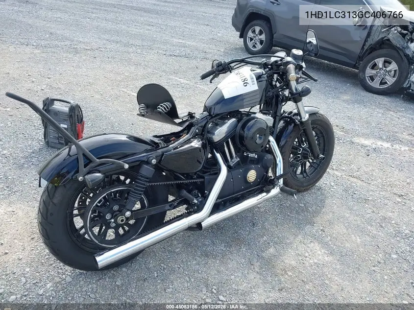 2016 Harley-Davidson Xl1200 Forty-Eight VIN: 1HD1LC313GC406766 Lot: 45083186