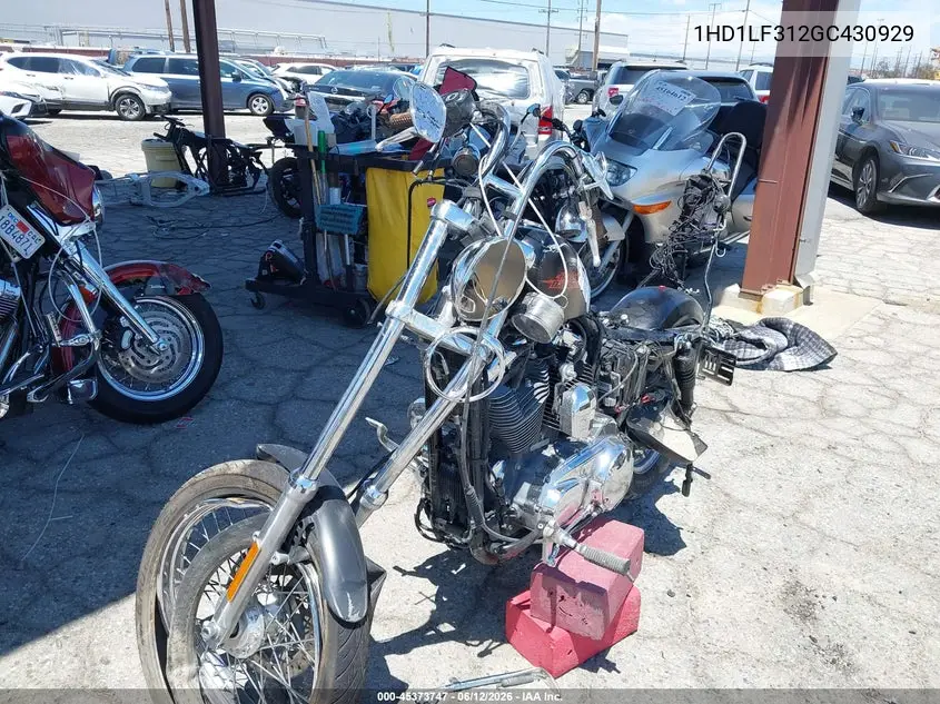 2016 Harley-Davidson Xl1200 V VIN: 1HD1LF312GC430929 Lot: 45373747