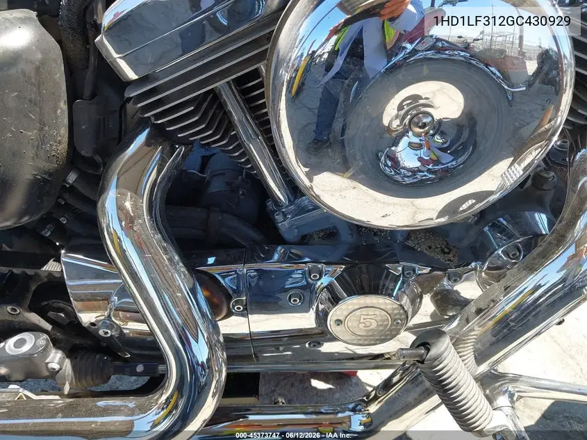 2016 Harley-Davidson Xl1200 V VIN: 1HD1LF312GC430929 Lot: 45373747