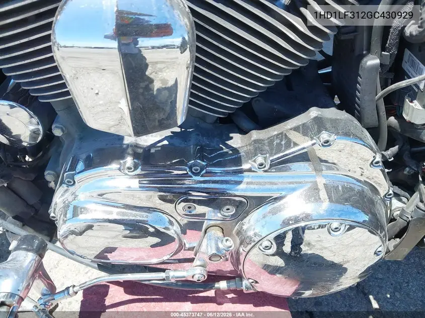2016 Harley-Davidson Xl1200 V VIN: 1HD1LF312GC430929 Lot: 45373747