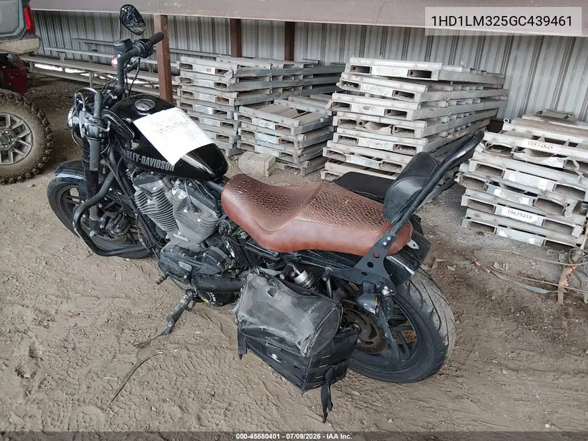 2016 Harley-Davidson Xl1200 Cx VIN: 1HD1LM325GC439461 Lot: 45580401