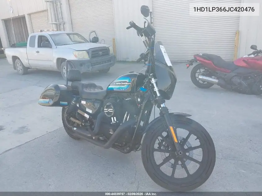 2018 Harley-Davidson Xl1200 Ns VIN: 1HD1LP366JC420476 Lot: 44339757