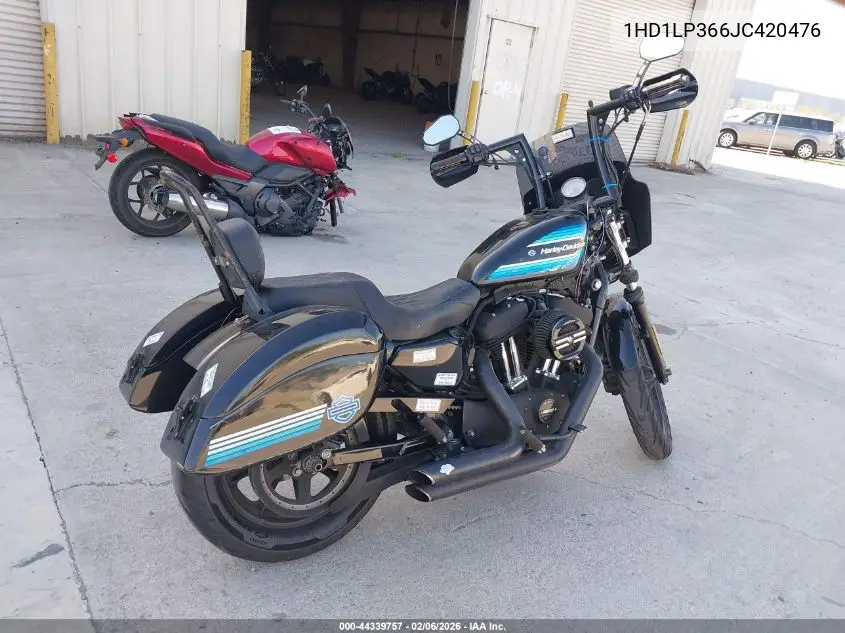 2018 Harley-Davidson Xl1200 Ns VIN: 1HD1LP366JC420476 Lot: 44339757