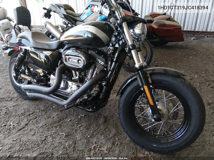 2018 Harley-Davidson Xl1200 C VIN: 1HD1CT319JC418394 Lot: 45319236