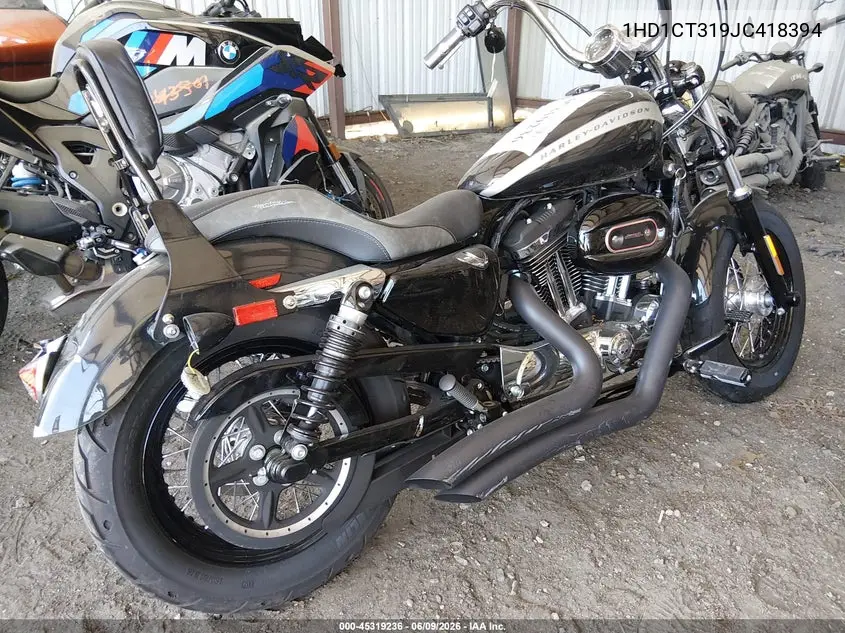 2018 Harley-Davidson Xl1200 C VIN: 1HD1CT319JC418394 Lot: 45319236