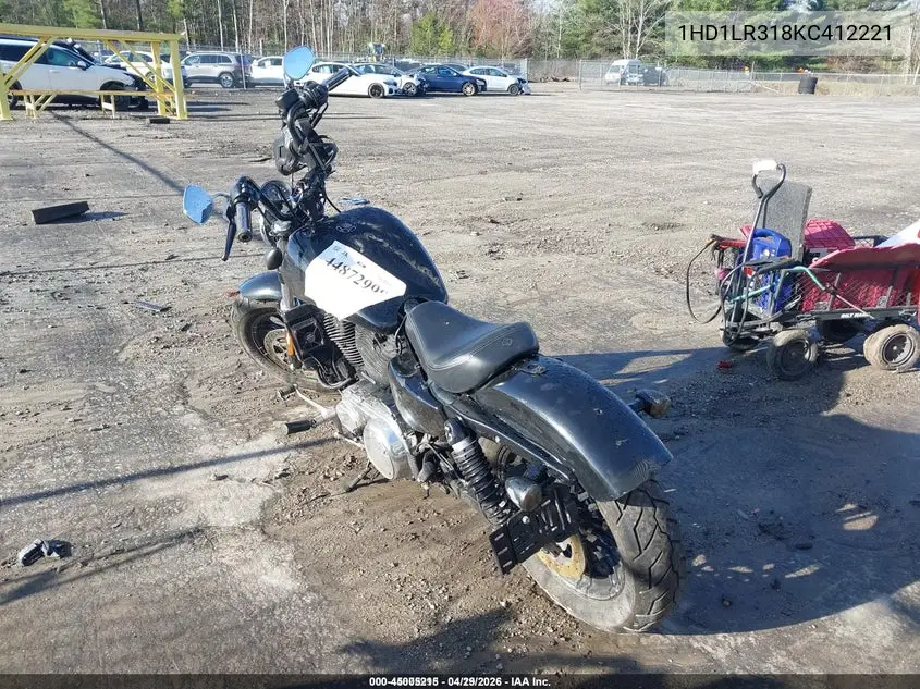 2019 Harley-Davidson Xl1200 Xs VIN: 1HD1LR318KC412221 Lot: 45005215