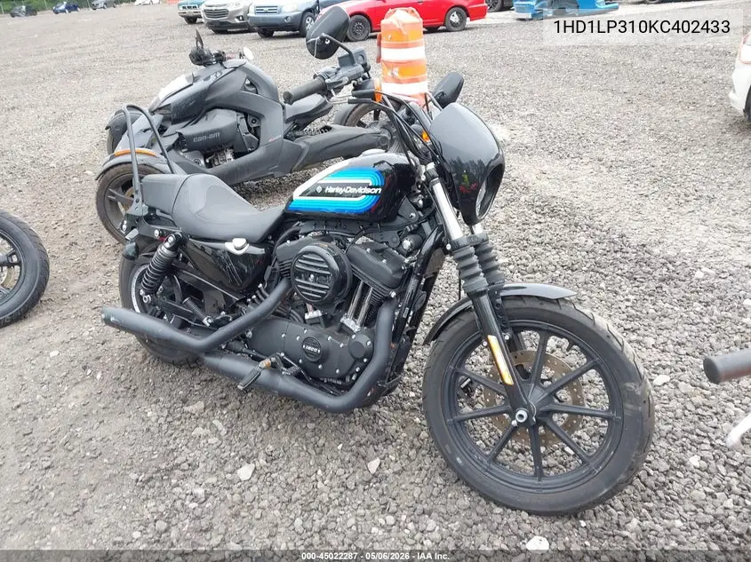 2019 Harley-Davidson Xl1200 Ns VIN: 1HD1LP310KC402433 Lot: 45022287